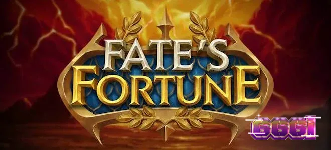 Tampilan visual mesin slot Fate’s Fortune dengan elemen mitologi